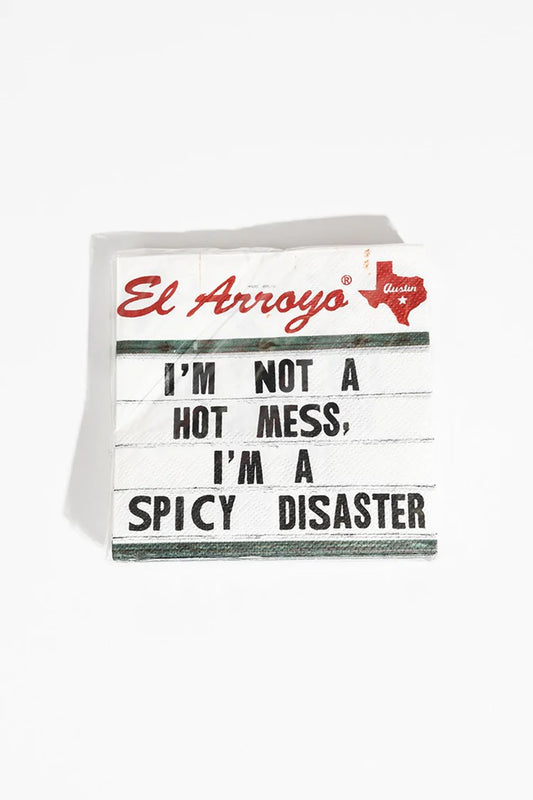 Spicy Disaster Cocktail Napkins (Pack of 20)