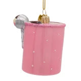 Glass Ice Cream Carton Ornament