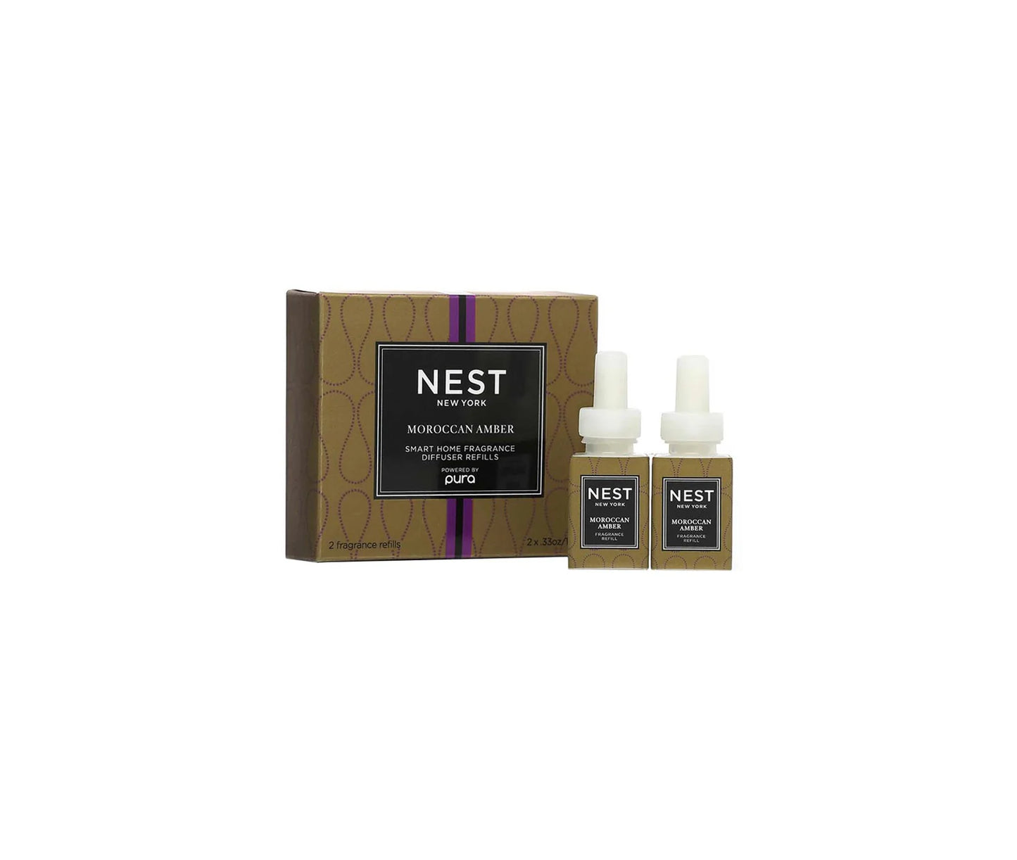 Moroccan Amber Refill Duo for NEST x Pura Smart Home Fragrance Diffuser