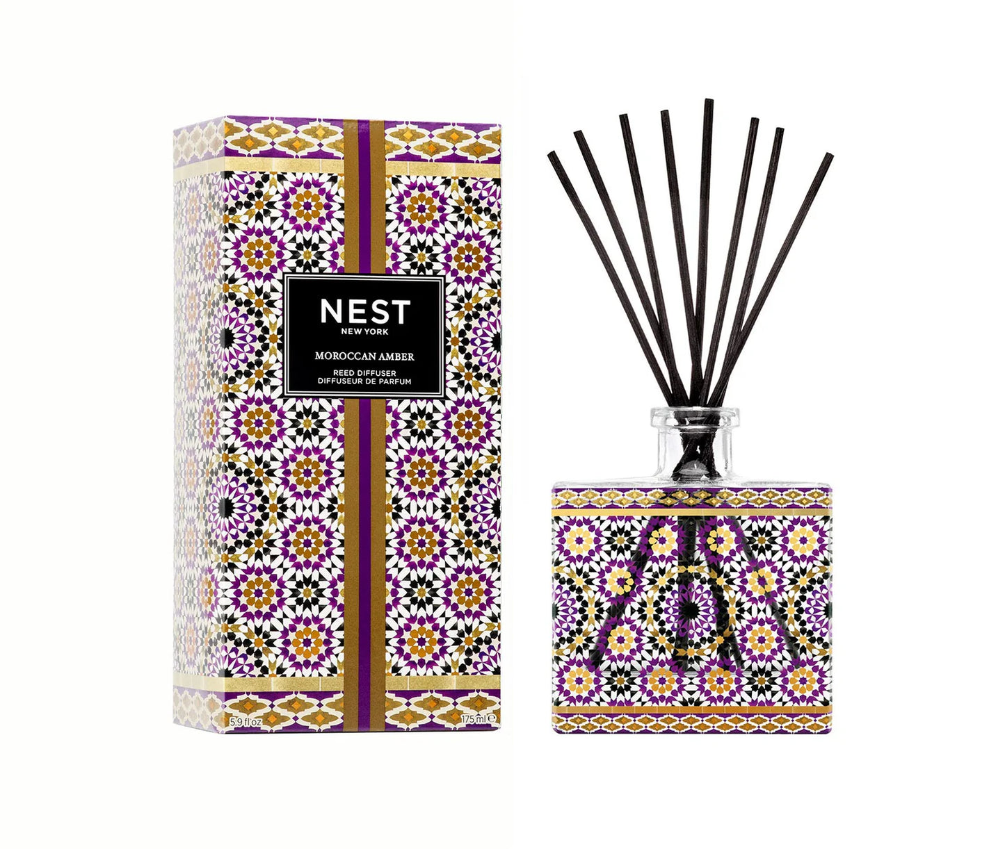 Moroccan Amber Decorative Reed Diffuser