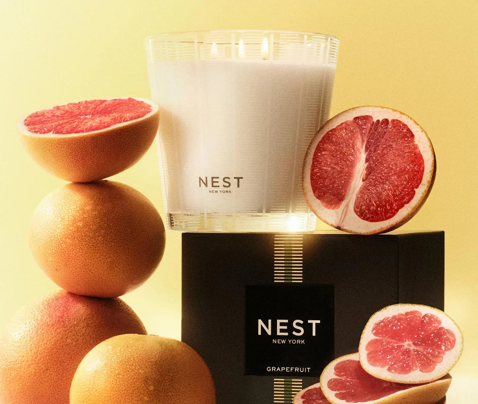 Grapefruit 3 Wick Candle