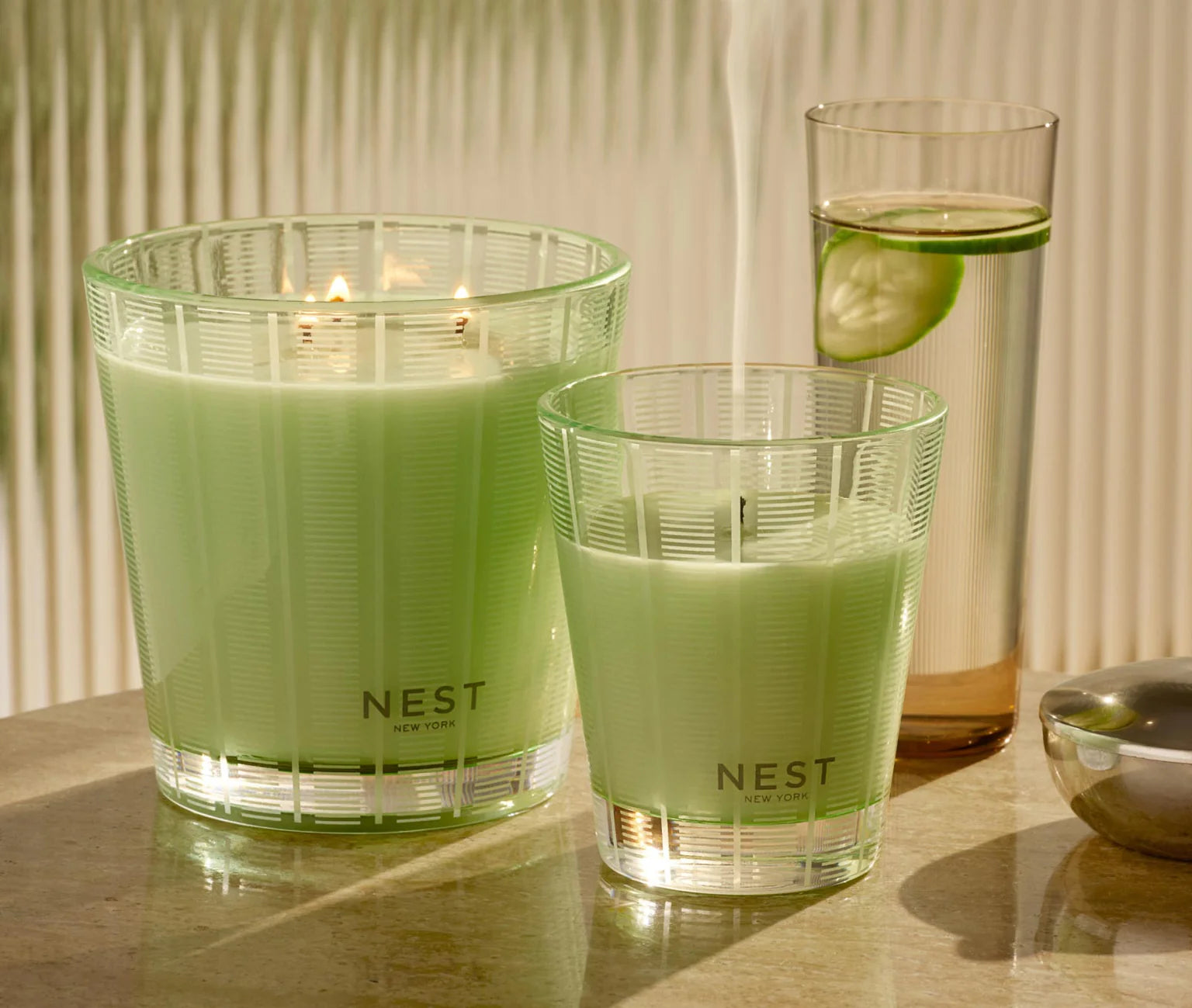 Cucumber & White Sage 3-Wick Candle