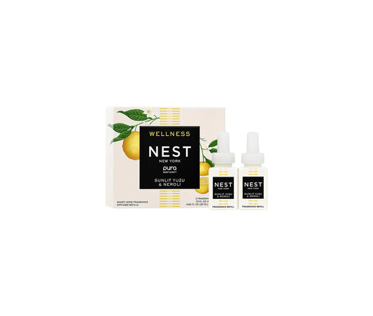 Sunlit Yuzu & Neroli Refill Duo for NEST x Pura Smart Home Fragrance Diffuser