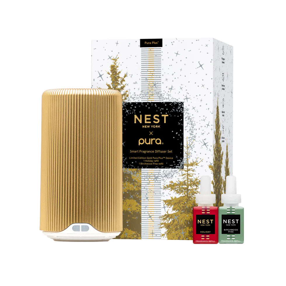Pura Plus Device Set in Holiday & Birchwood Pine