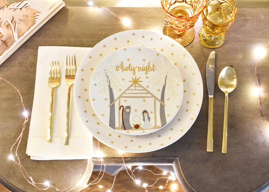 O Holy Night Salad Plate
