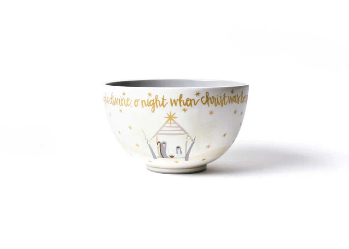 O Holy Night Footed Bowl