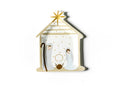 Nativity Shaped Platter