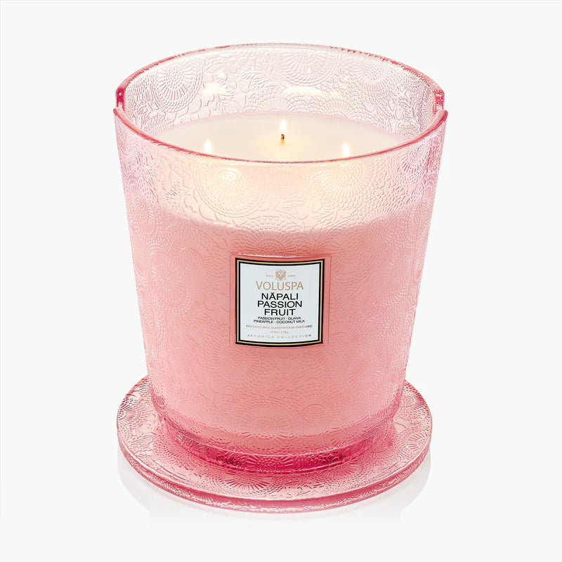 Nāpali Passion Fruit 5 Wick Hearth Candle
