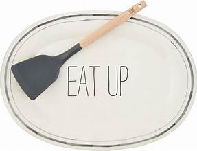 Eat Up Platter & Spatula Set