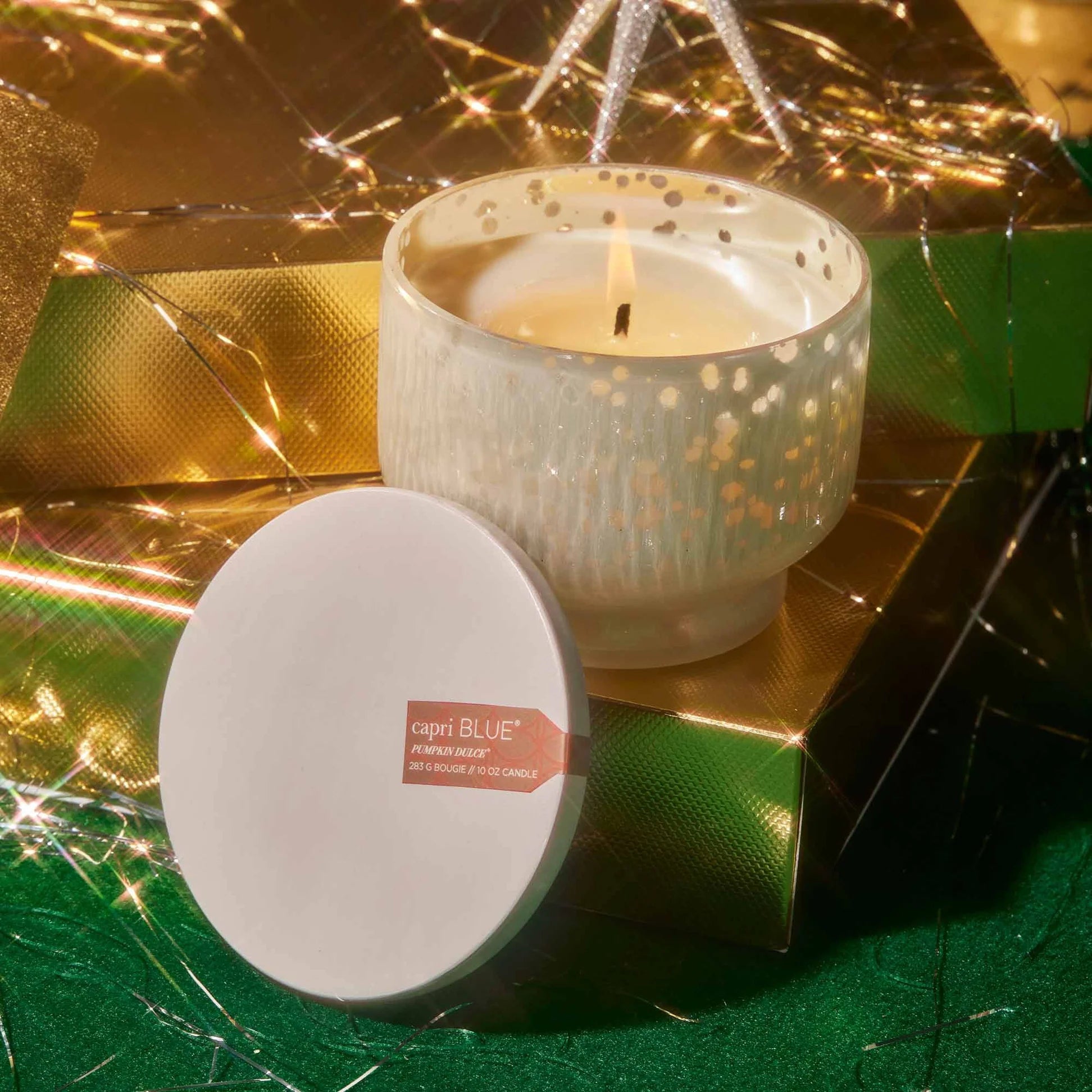 Pumpkin Dulce Holiday Mercury Inverted Candle