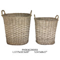 Laundry Baskets, Set of 2