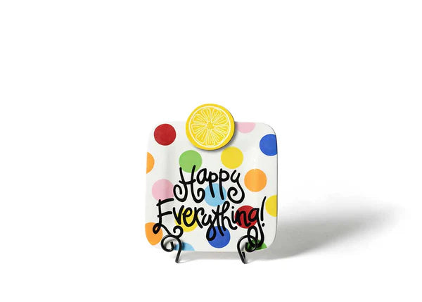 Black Swirl Mini Plate Stand