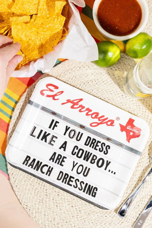 Ranch Dressing Party Plates (Pack of 12)