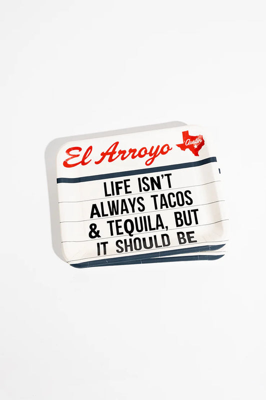 Tacos & Tequila Party Plates (Pack of 12)