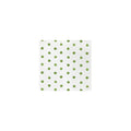 Papersoft Napkins Green Dot Cocktail Napkins