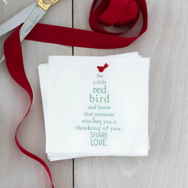 Papersoft Napkins Holiday Tree Cocktail 20 Pack