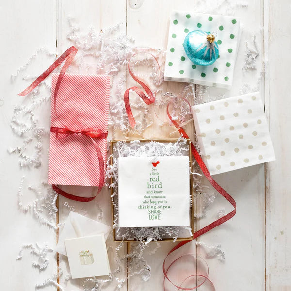 Papersoft Napkins Holiday Tree Cocktail 20 Pack