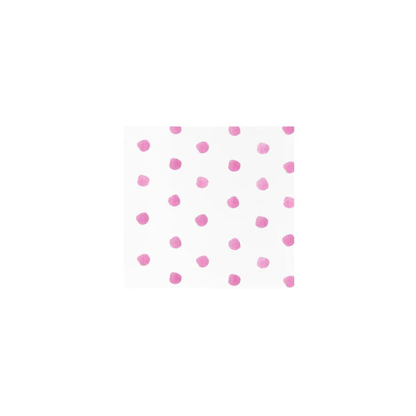 papersoft napkins dot pink guest towels