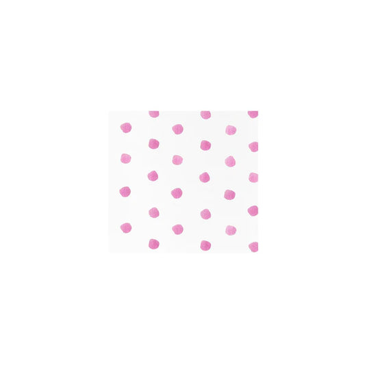 papersoft napkins dot pink guest towels