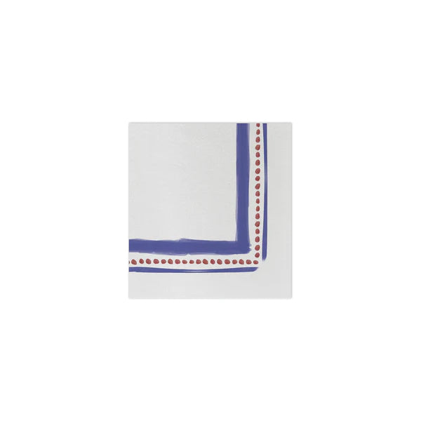 Papersoft Napkins Campagna Blue Cocktail Napkins