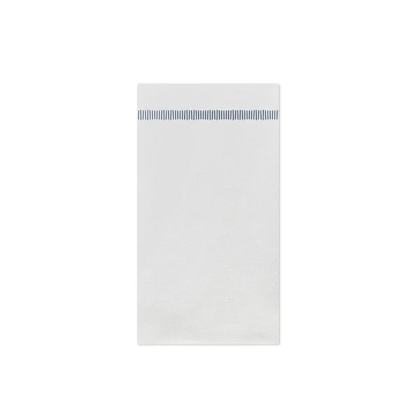 Papersoft Napkin Fringe Blue Guest Napkins