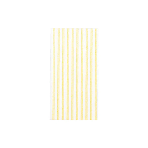 Papersoft Napkins Capri Yellow Guest Napkins