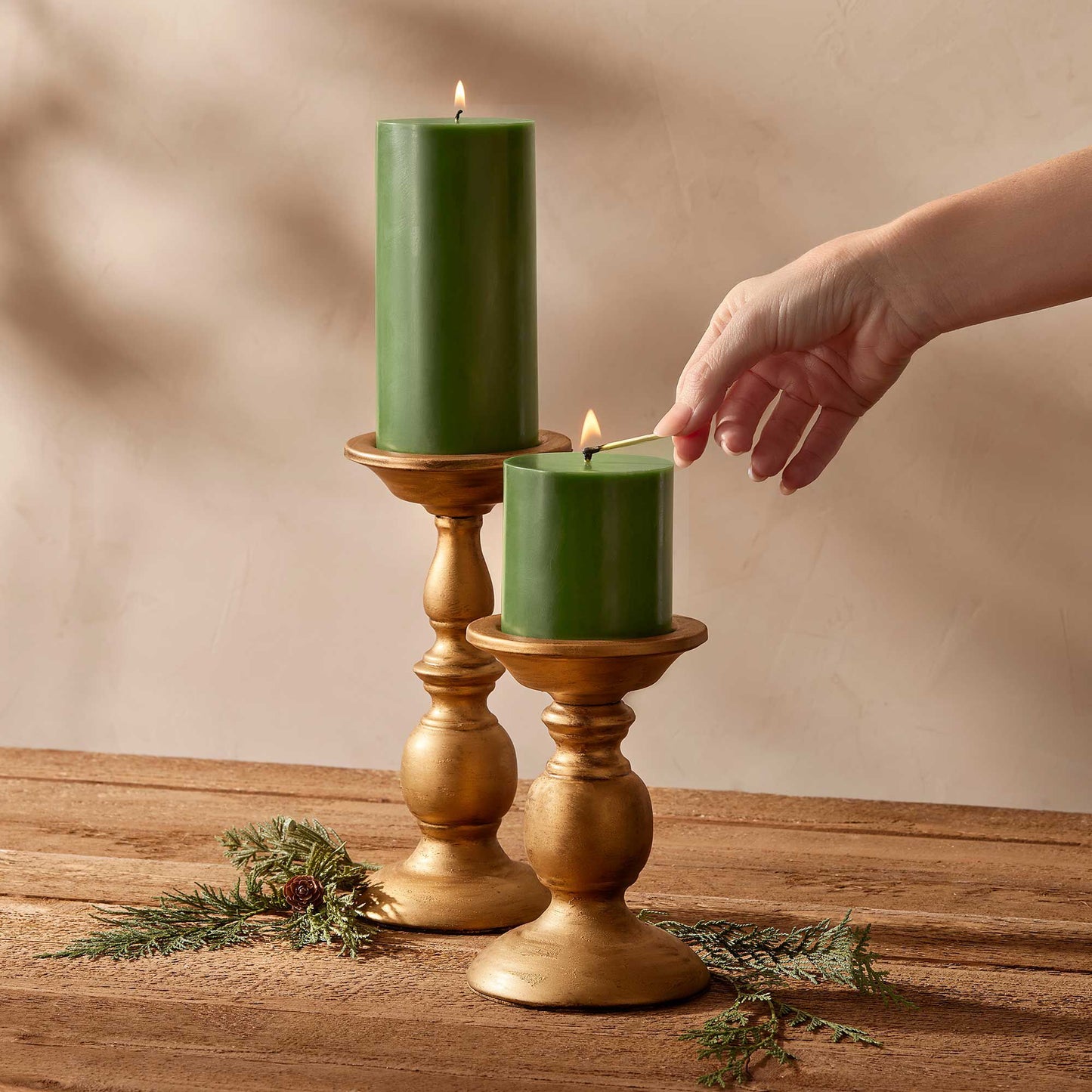 Frasier Fir Pillar Candle, Small