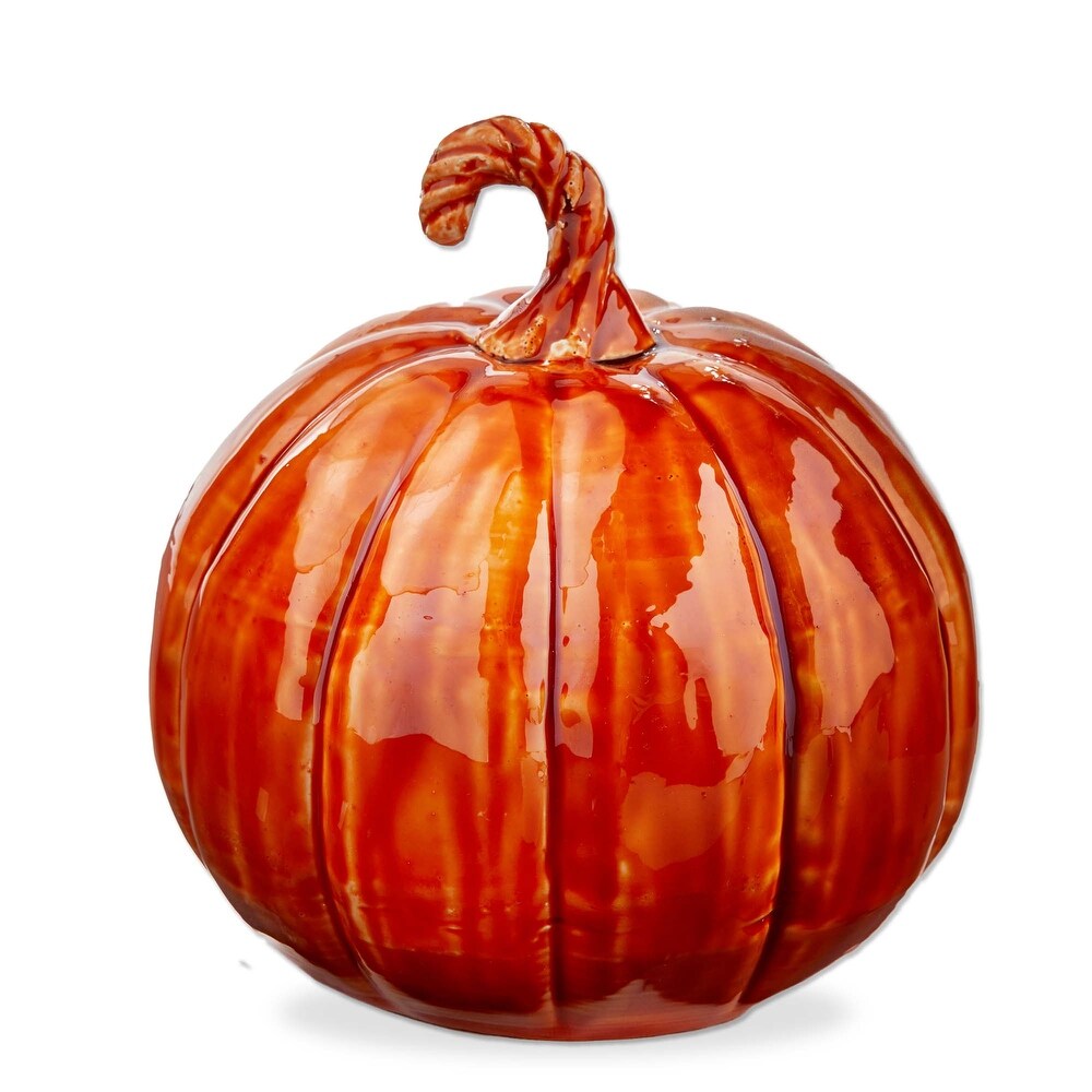 Pumpkin Enamel Decor Small