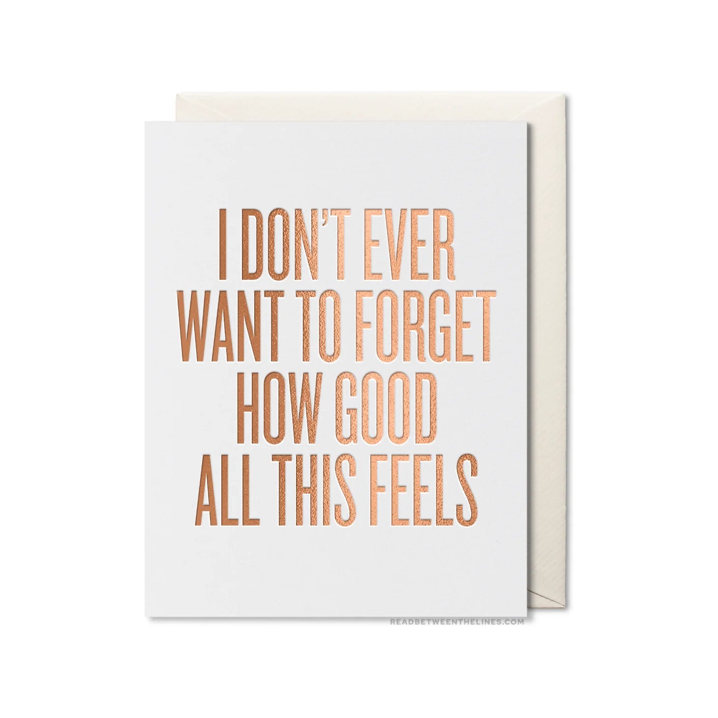 Don't Ever Forget Card