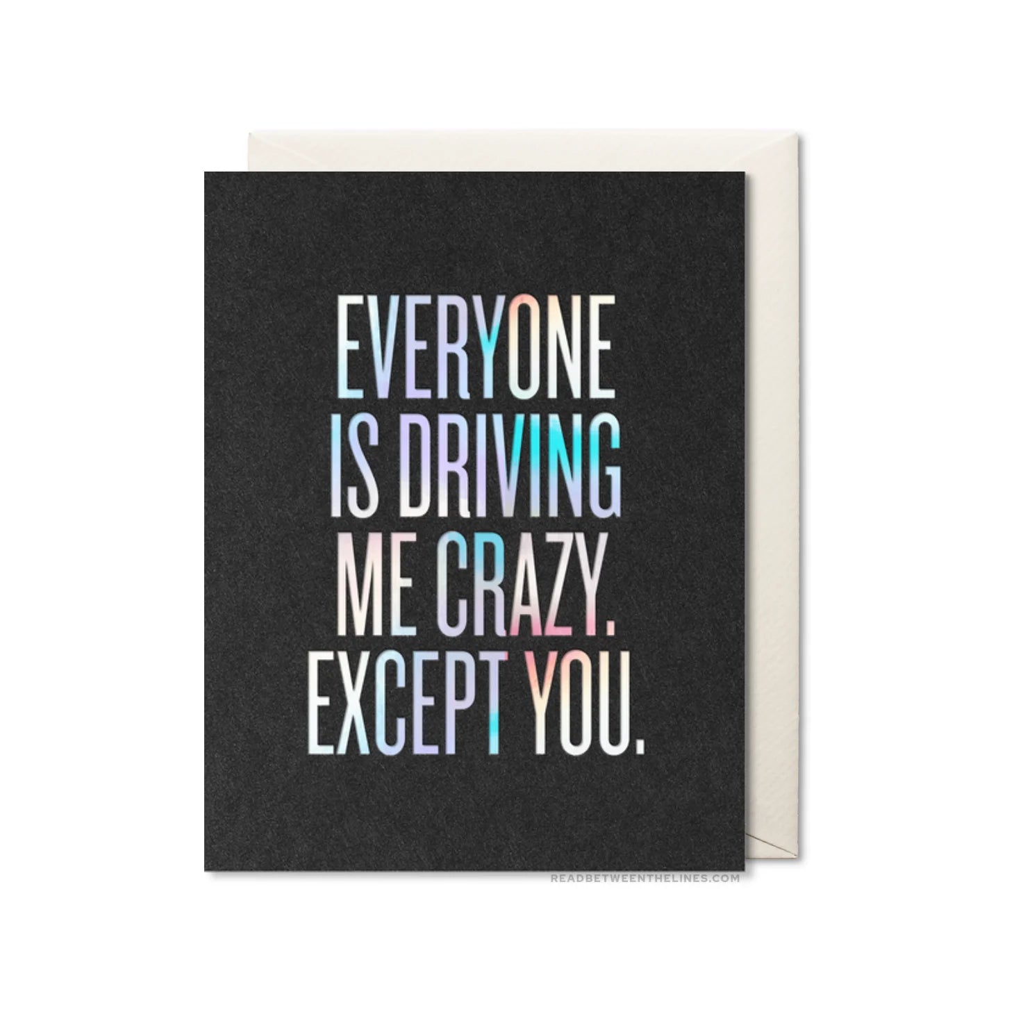 Driving Me Crazy Card