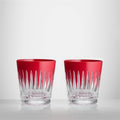 New Year Firework 2026 Red Tumblers, Set of 2
