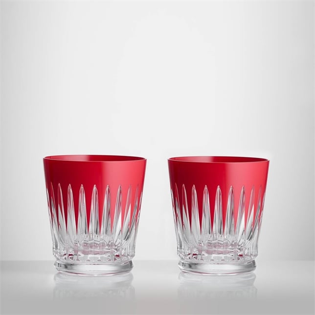 New Year Firework 2026 Red Tumblers, Set of 2