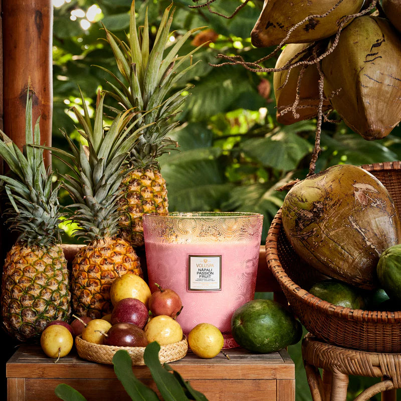 Nāpali Passion Fruit 5 Wick Hearth Candle