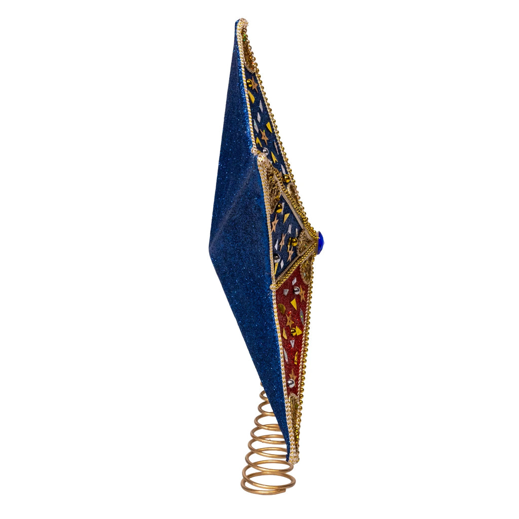 Red, White & Blue Star Tree Topper