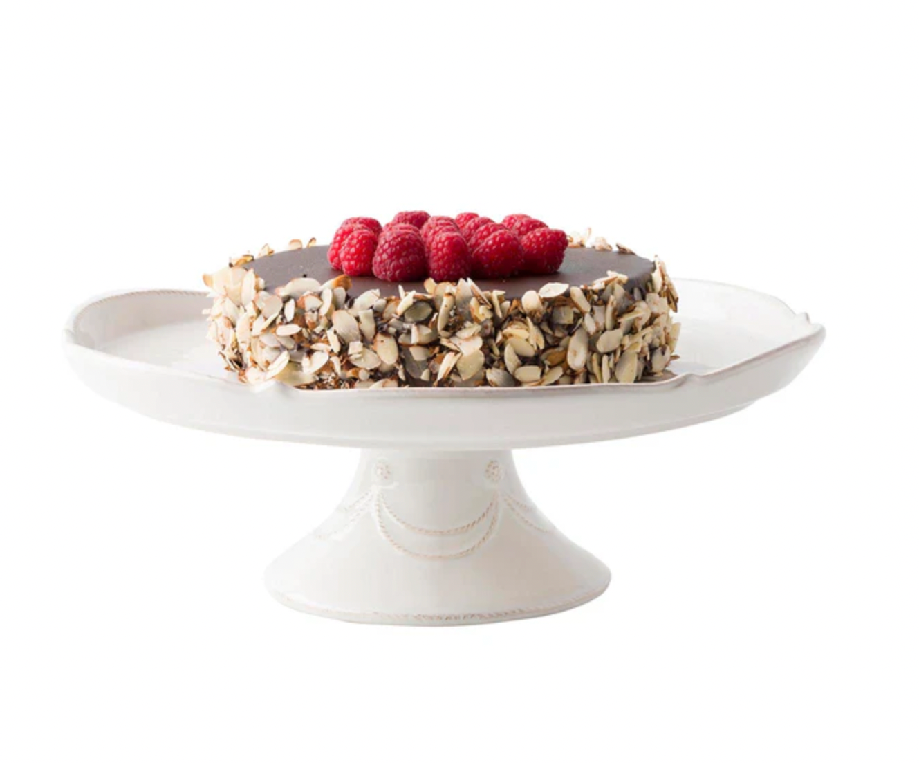 Berry & Thread Cake Stand 14 in. - Whitewash