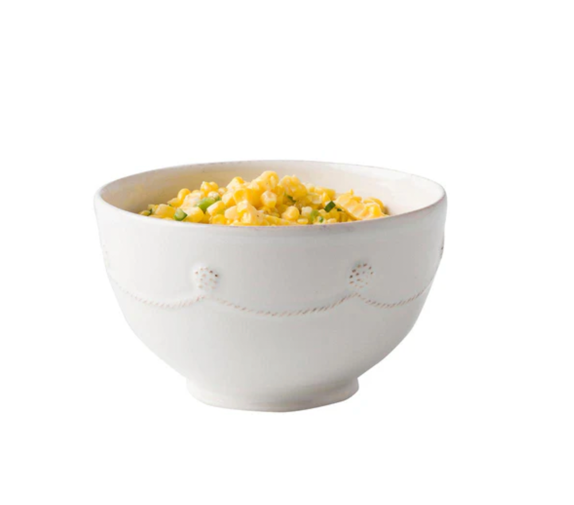 Berry & Thread Cereal Bowl - Whitewash