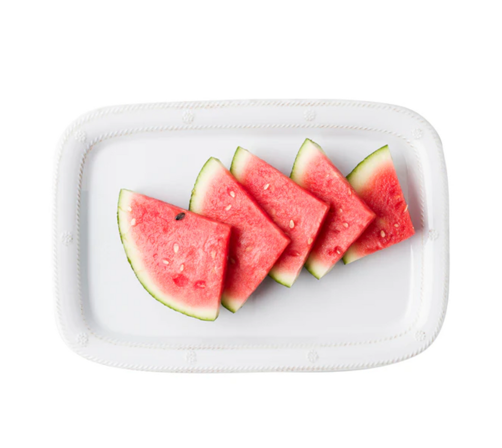 Berry & Thread Melamine Whitewash 16" Serving Tray/Platter