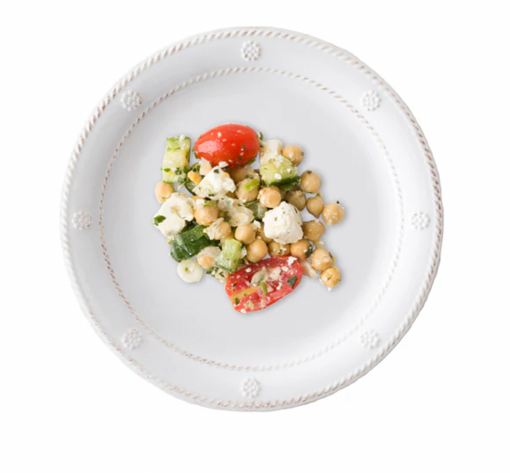 Berry & Thread Melamine Whitewash Dessert/Salad Plate