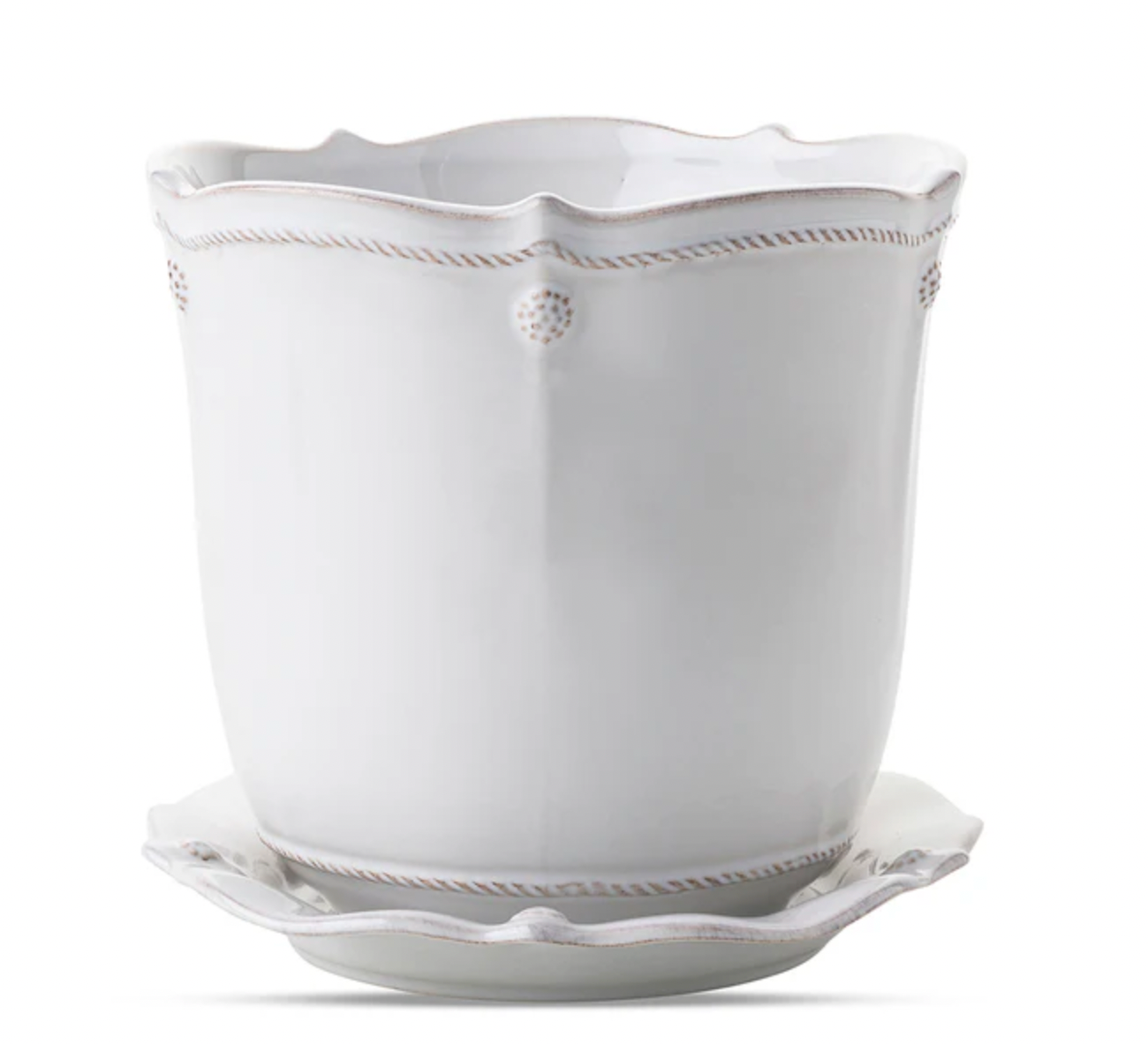 Berry & Thread Planter 7 in. - Whitewash