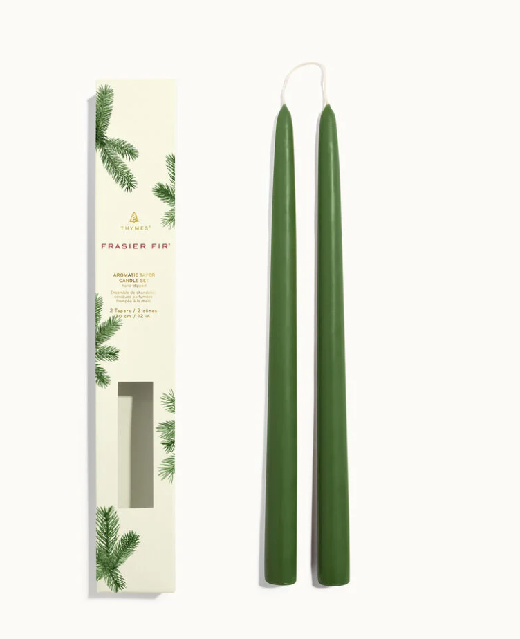 Frasier Fir 12" Taper Candle Set