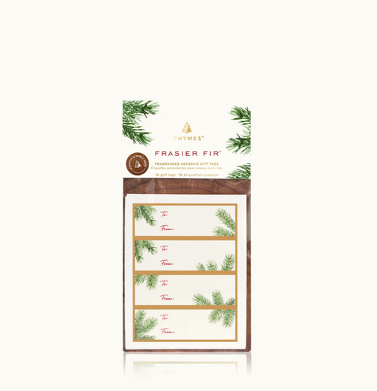 Frasier Fir Fragranced Adhesive Gift Tags