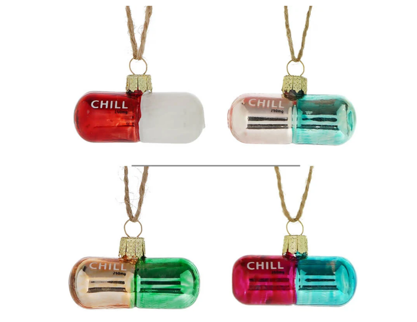 Chill Pills Ornament