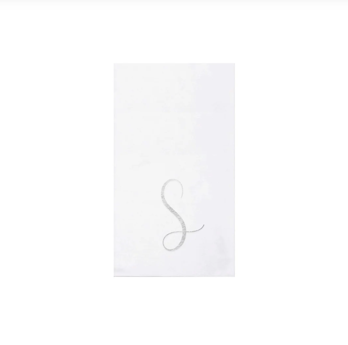 S Papersoft Napkins Monogram Guest Towels (Pack of 20)