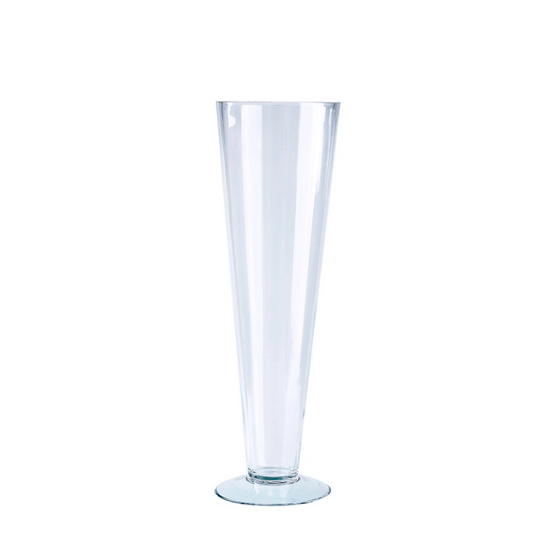 Clear Vase 16x4.5