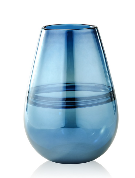 Blue Glass Vase