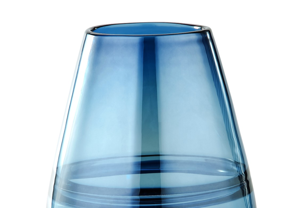 Blue Glass Vase