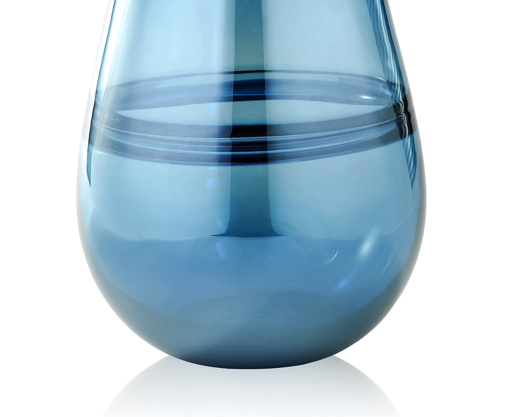 Blue Glass Vase