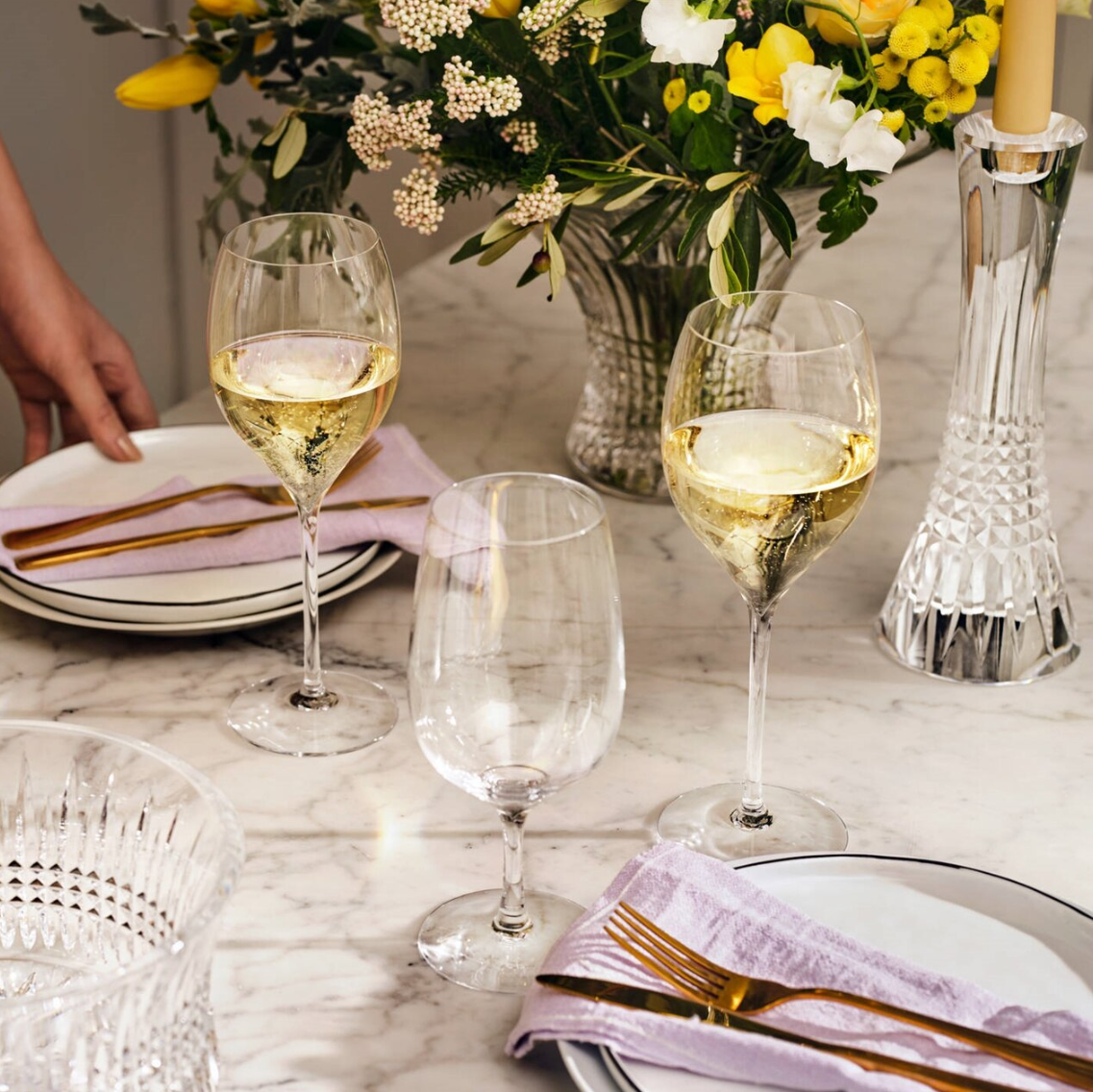 Elegance Water Glass, Pair