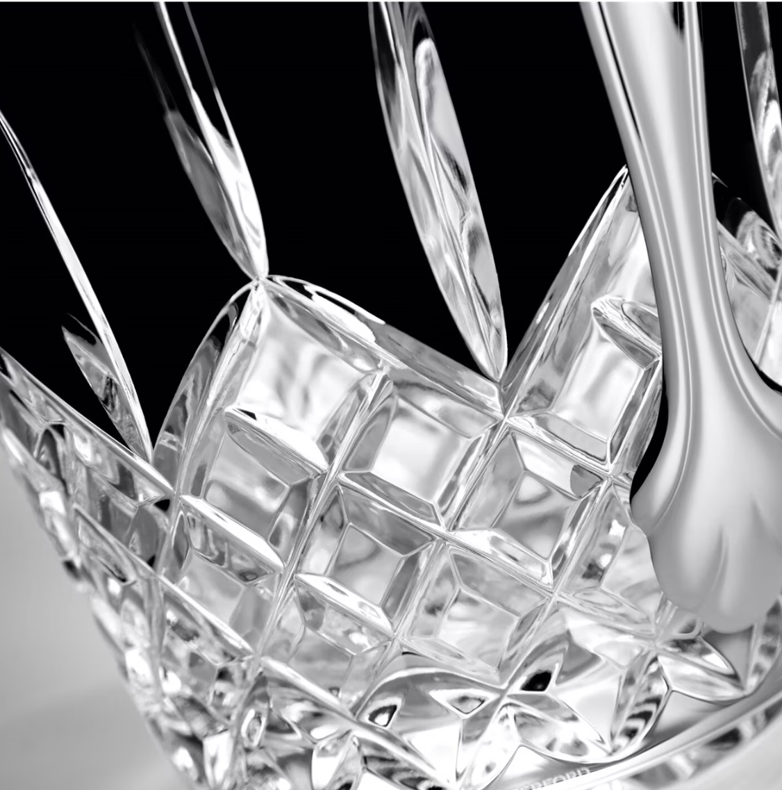 Lismore Black Ice Bucket