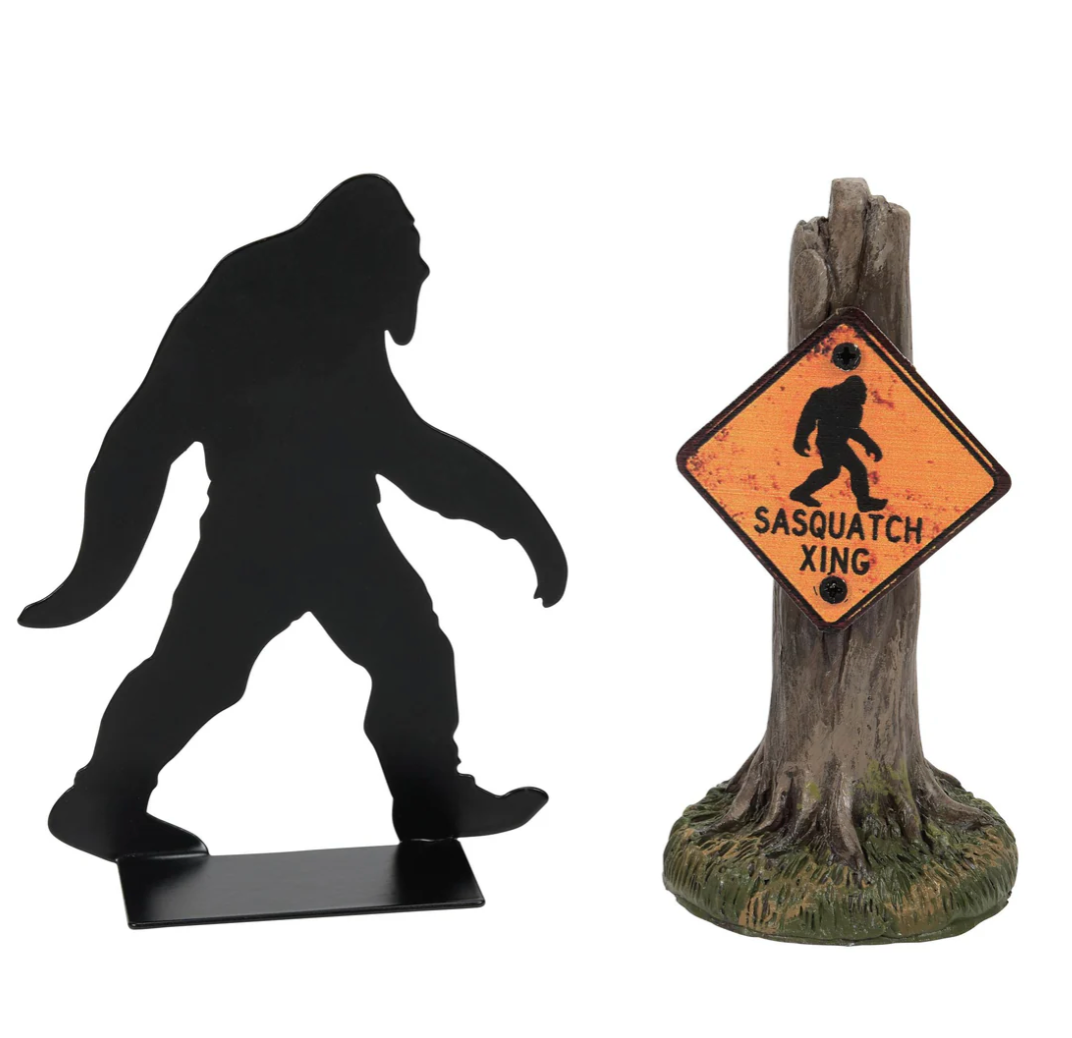 Sasquatch Silhouette Set